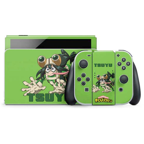 My Hero Academia Tsuyu Season 5 Nintendo Switch OLED (2021) Skin